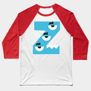 Z Letter Baseball T-Shirt